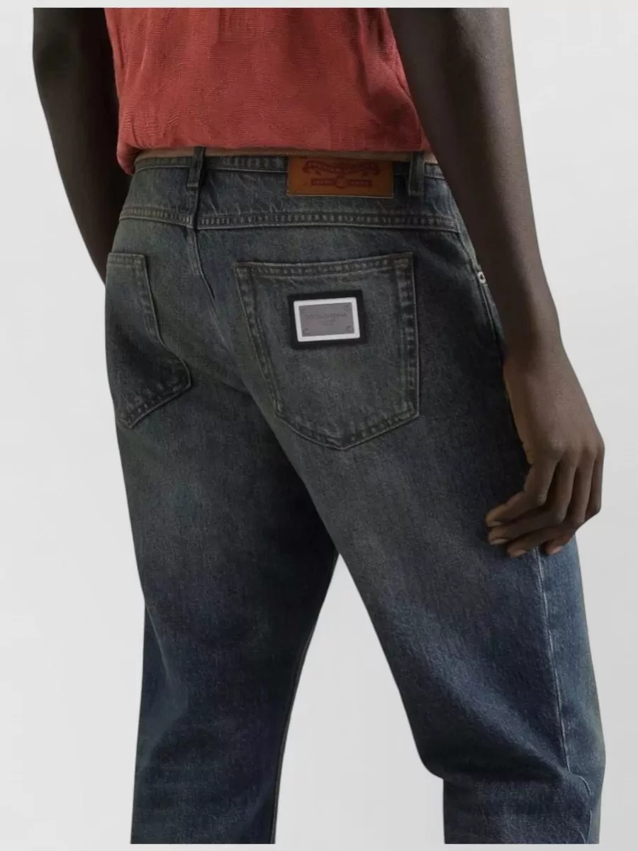 Dolce&Gabbana Denim Straight-Leg Jeans