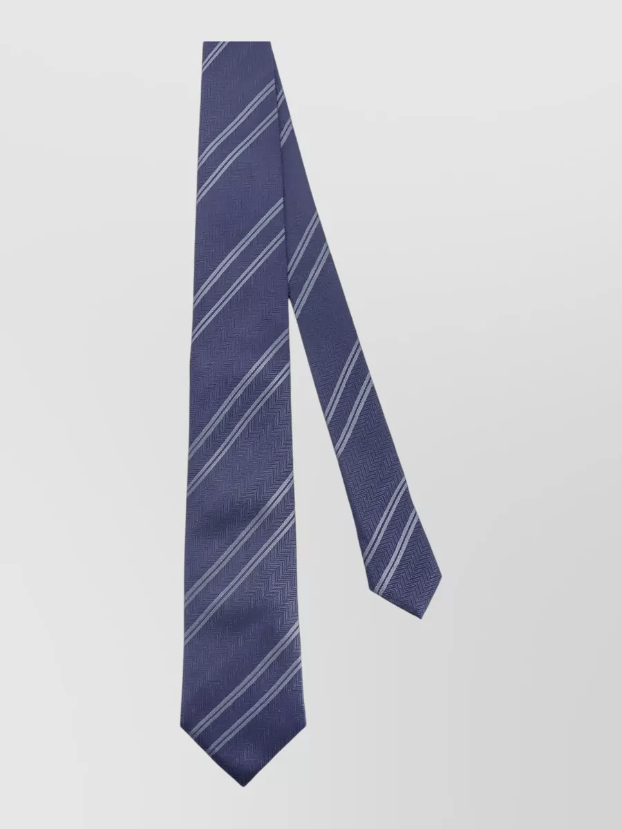 Brunello Cucinelli Silk Regimental-Stripe Tie
