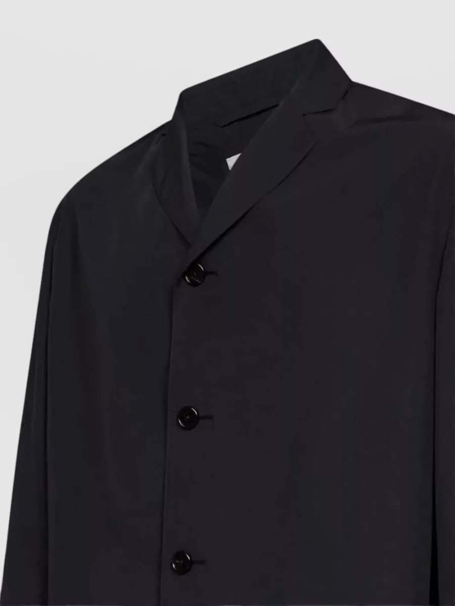 Jil Sander Waterproof Single-Breasted Boxy Jacket