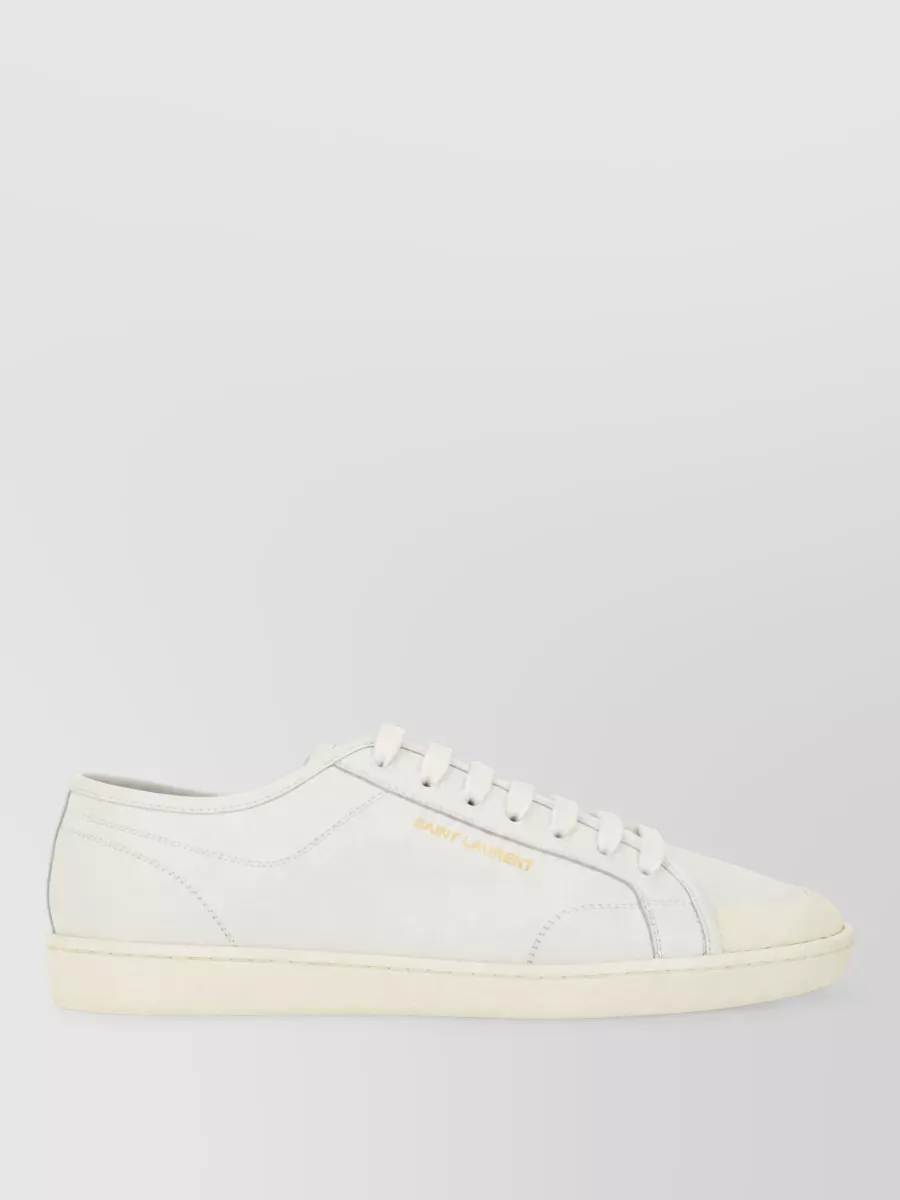 Saint Laurent Leather Gym Sneakers