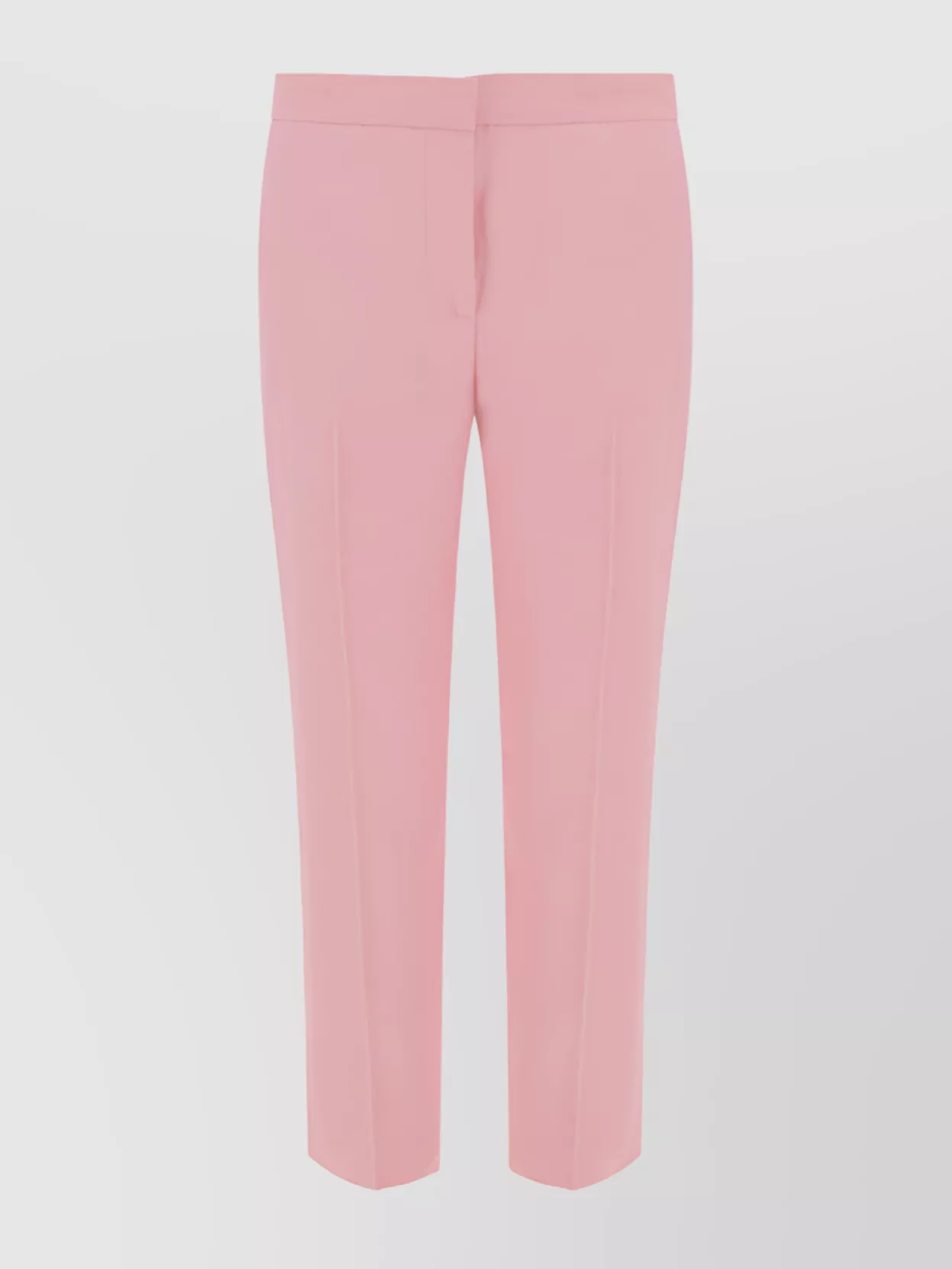 Alexander Mcqueen High-waisted Straight Leg Trousers With Pockets