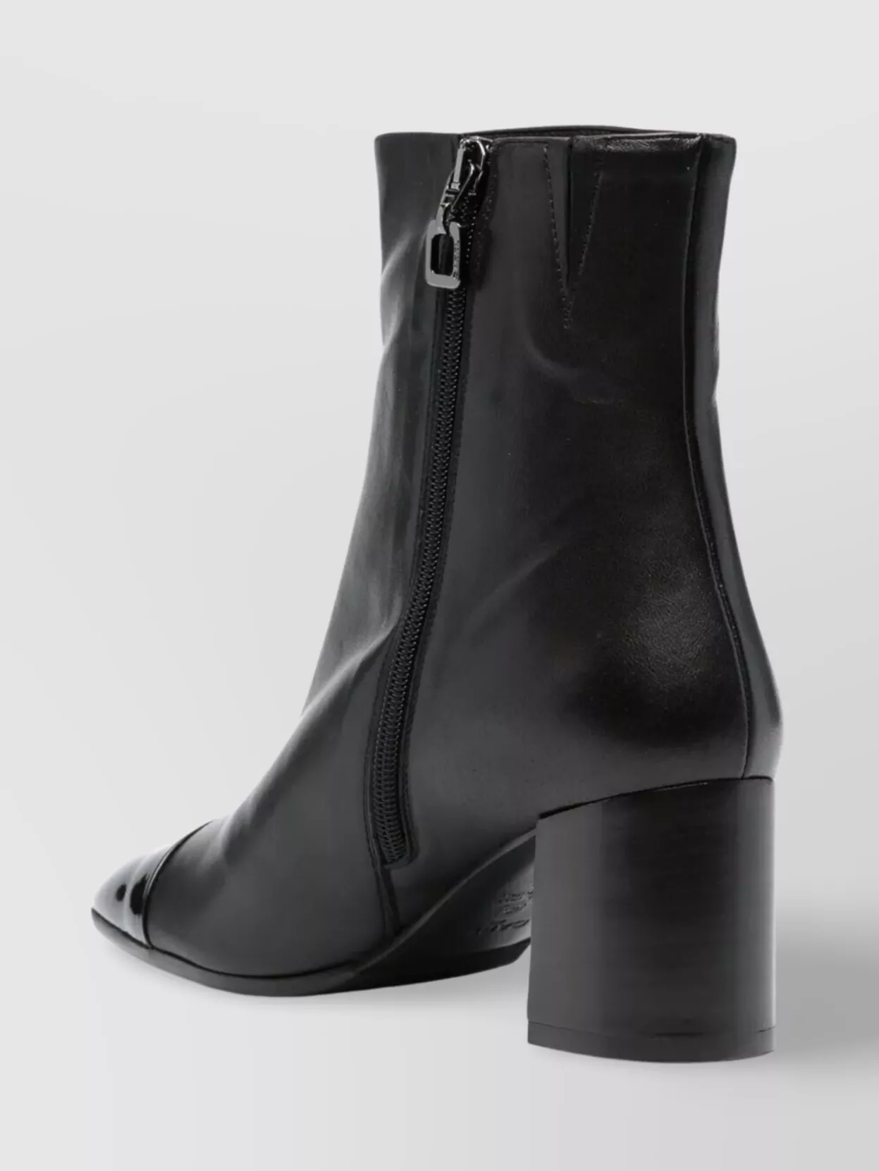 Carel Paris "spirit" Glossy Toe Cap Ankle Boots