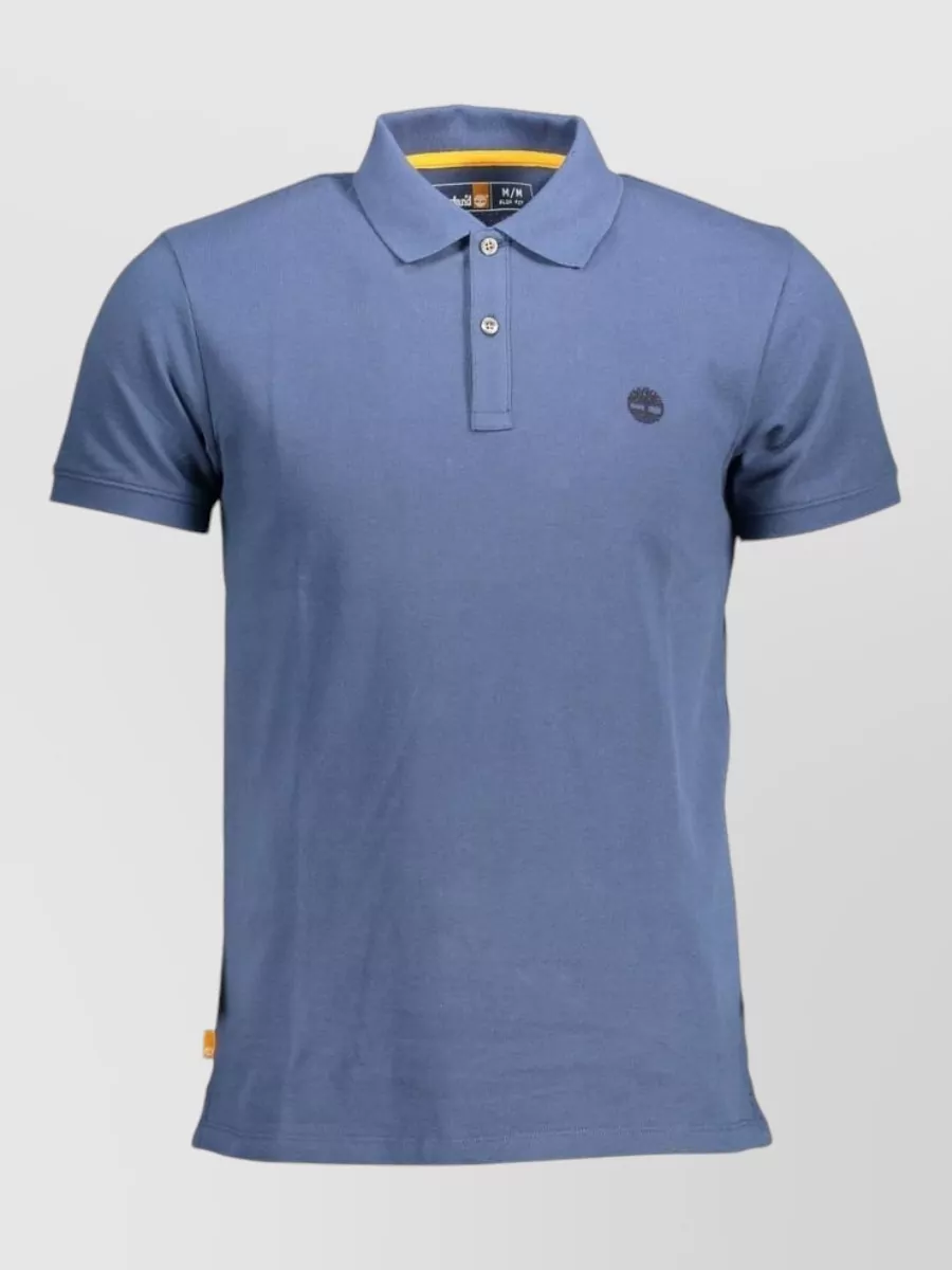 Timberland cotton short-sleeve polo shirt
