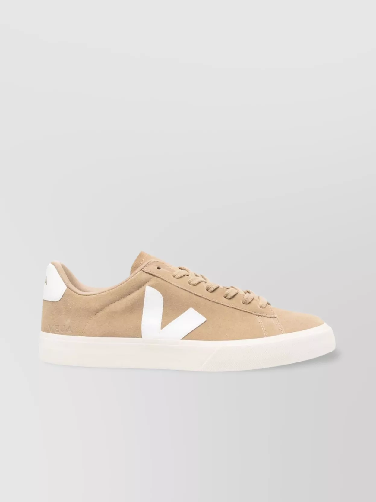 Veja Suede Low-Top Sneakers Leather Trim