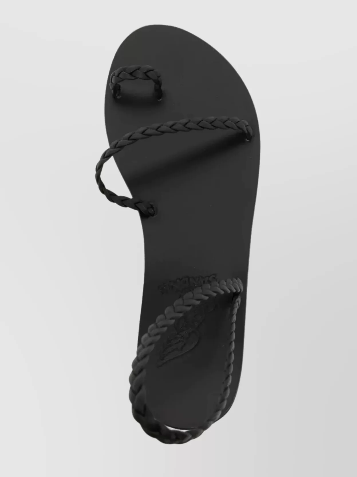 Ancient Greek Sandals Woman Flat Sandals Braided Straps