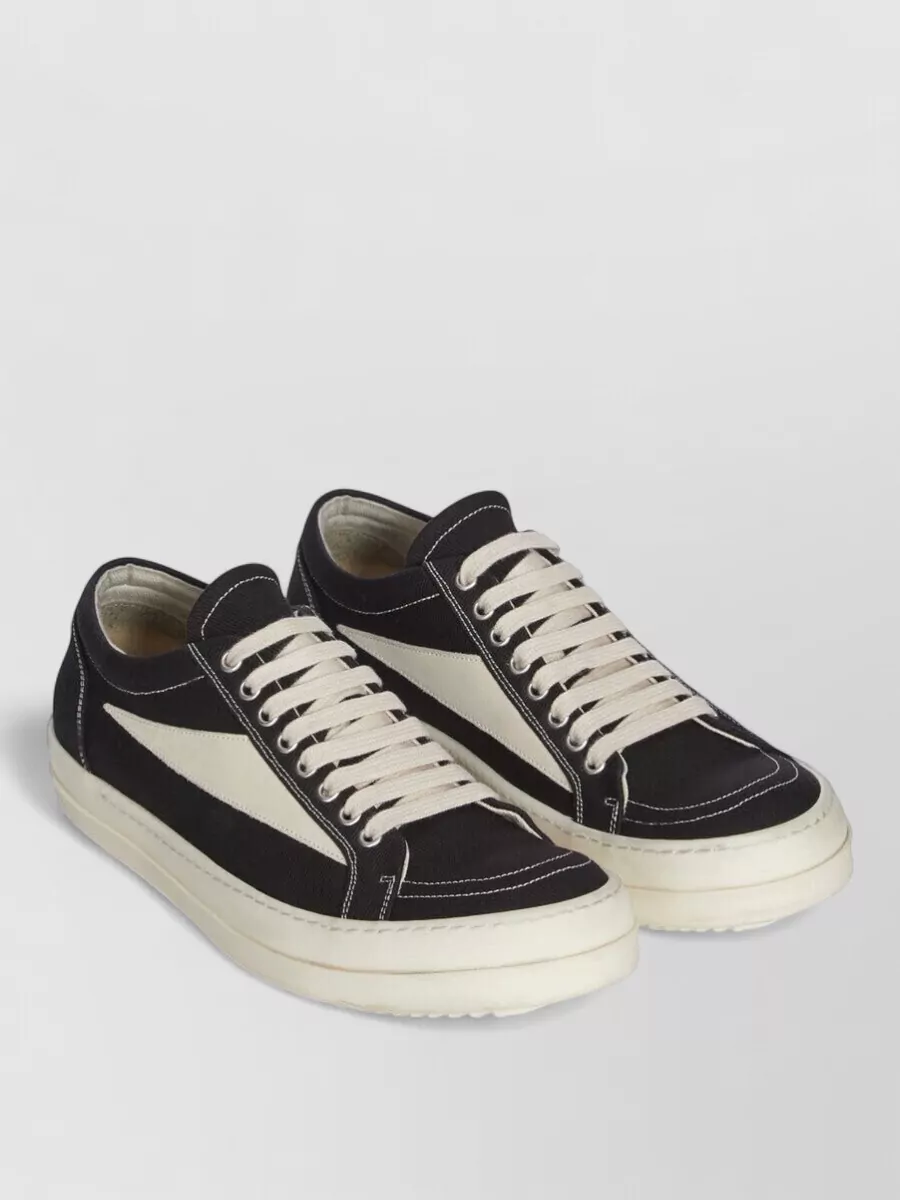 Rick Owens Drkshdw Denim Low-Top Sneakers