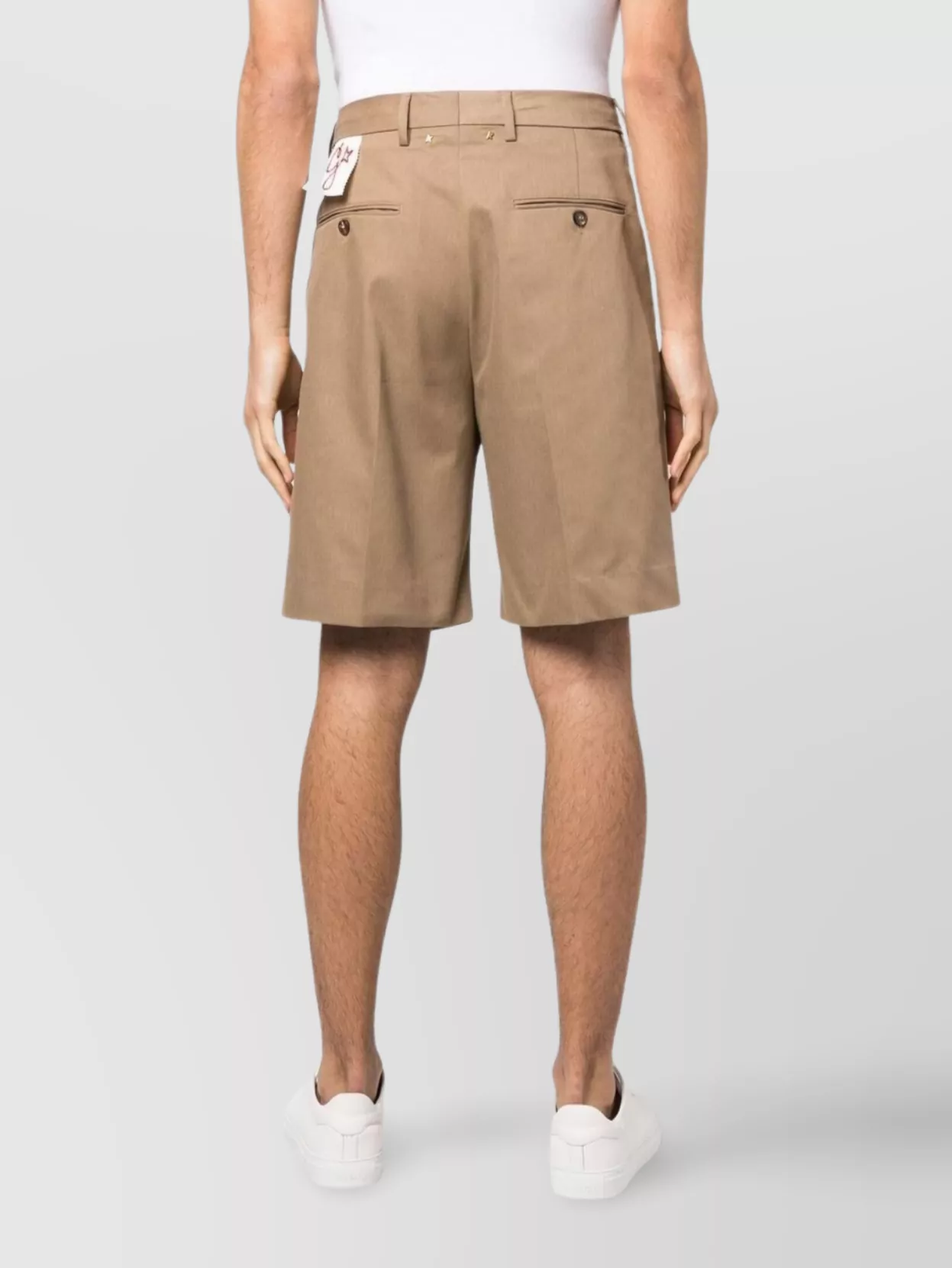 Golden Goose Pleated Wide Leg Shorts