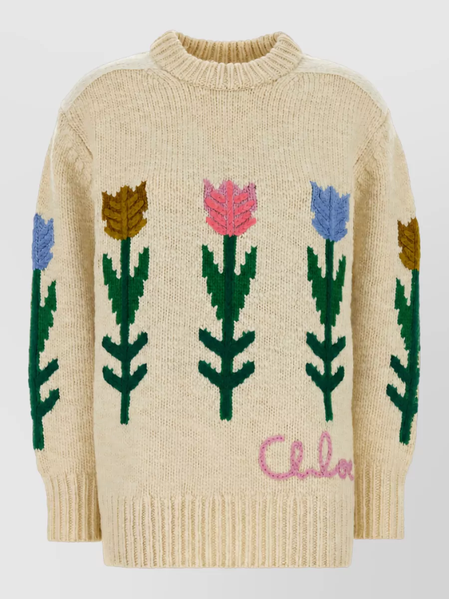 Chloé Oversized virgin wool jumper