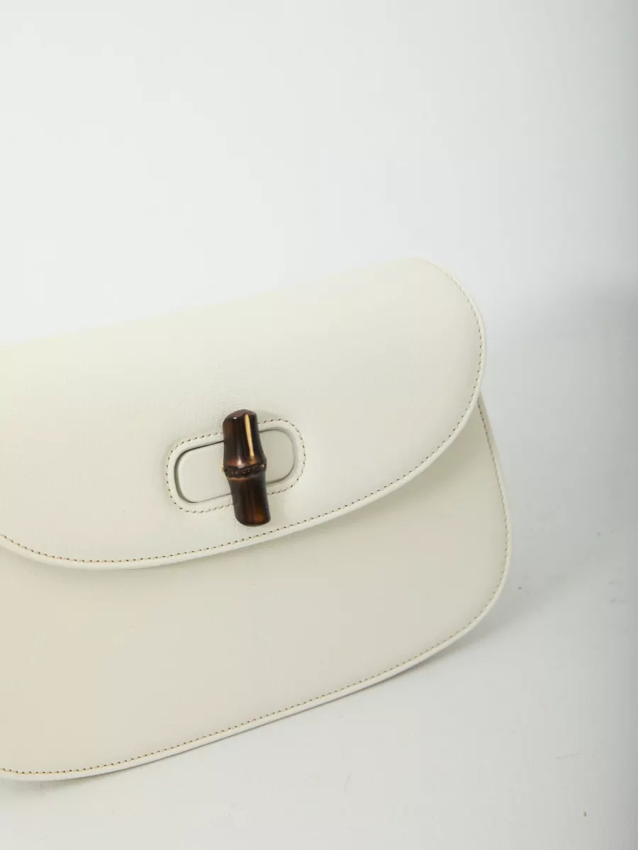 Gucci Bamboo Small Leather Cross-Body Bag