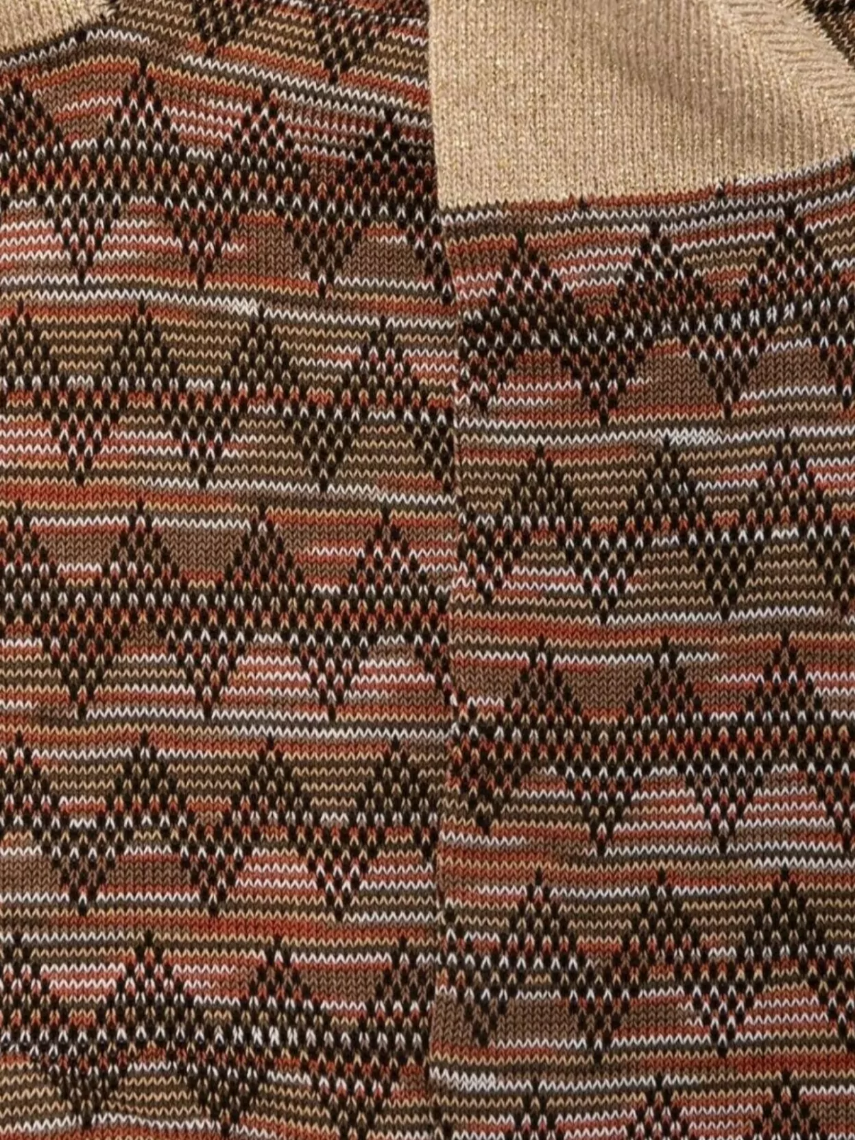 Missoni Cotton Socks Zig-Zag Pattern