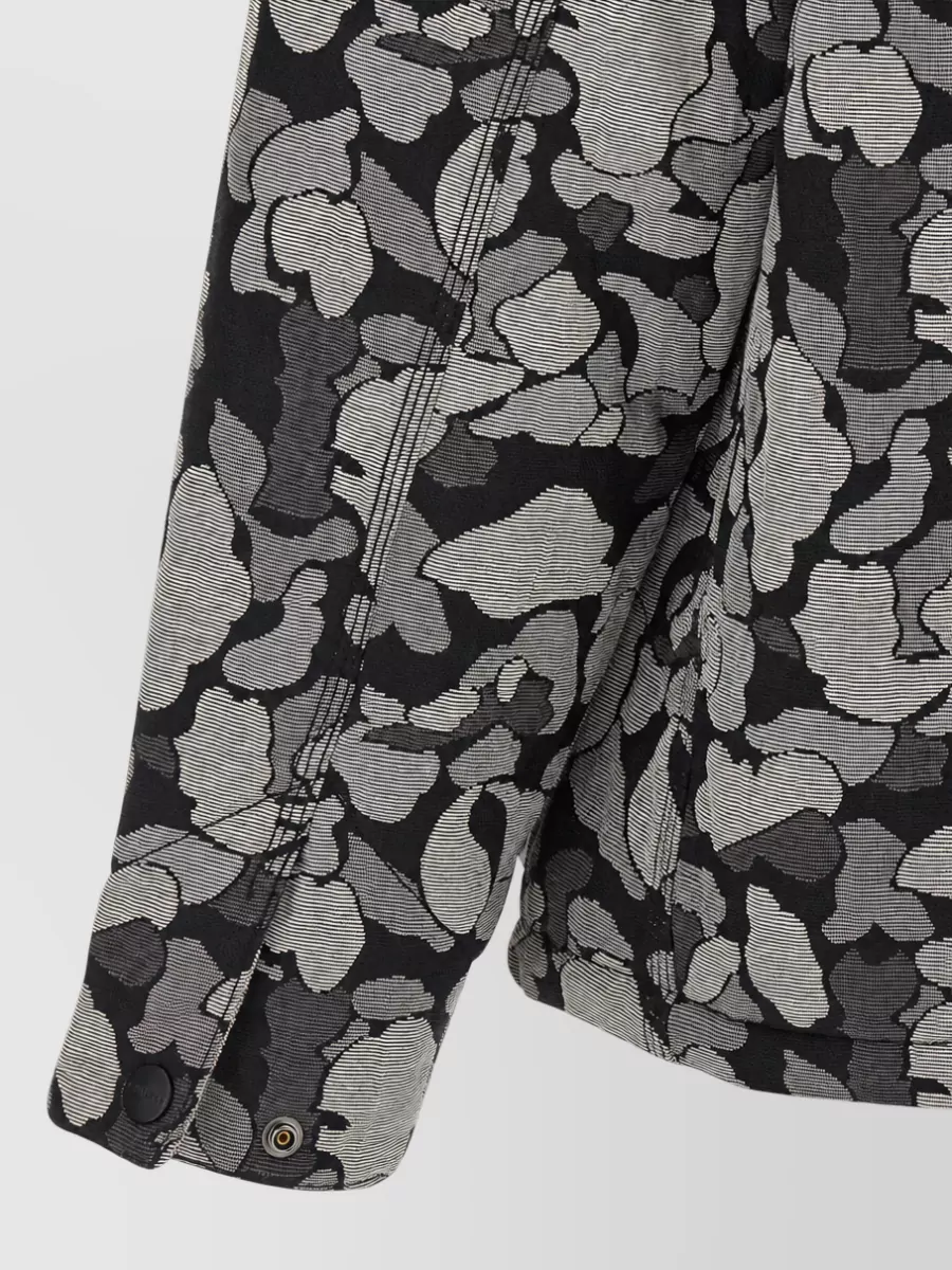 Carhartt Wip Floral Jacquard Quilted Oversized Coat
