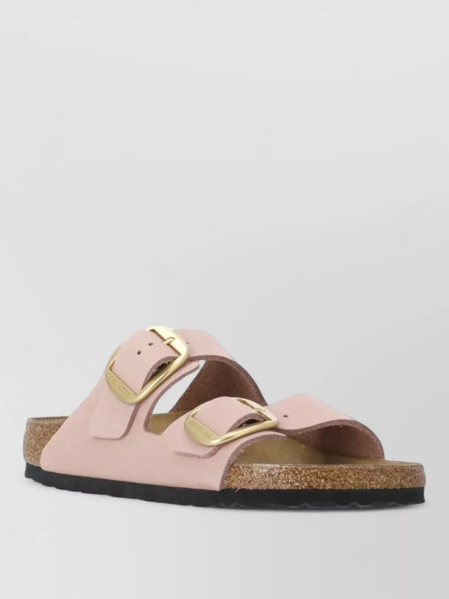 Birkenstock leather flat sandals