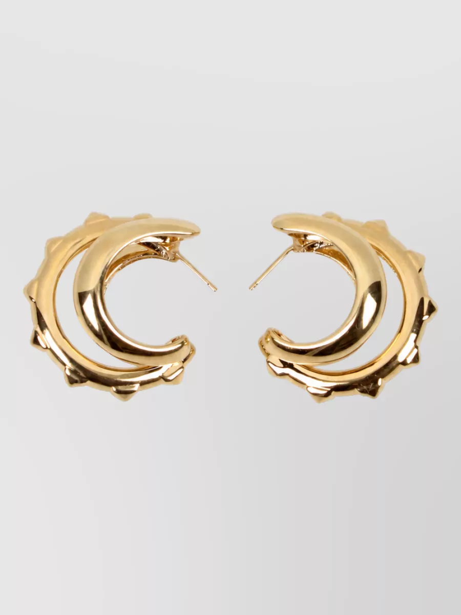 Valentino Garavani metal stud earrings