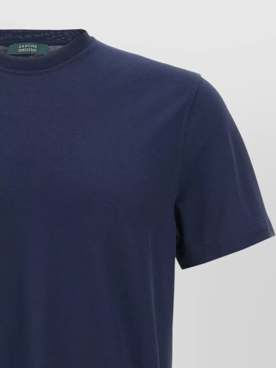 Zanone Cotton Short-Sleeve T-Shirt