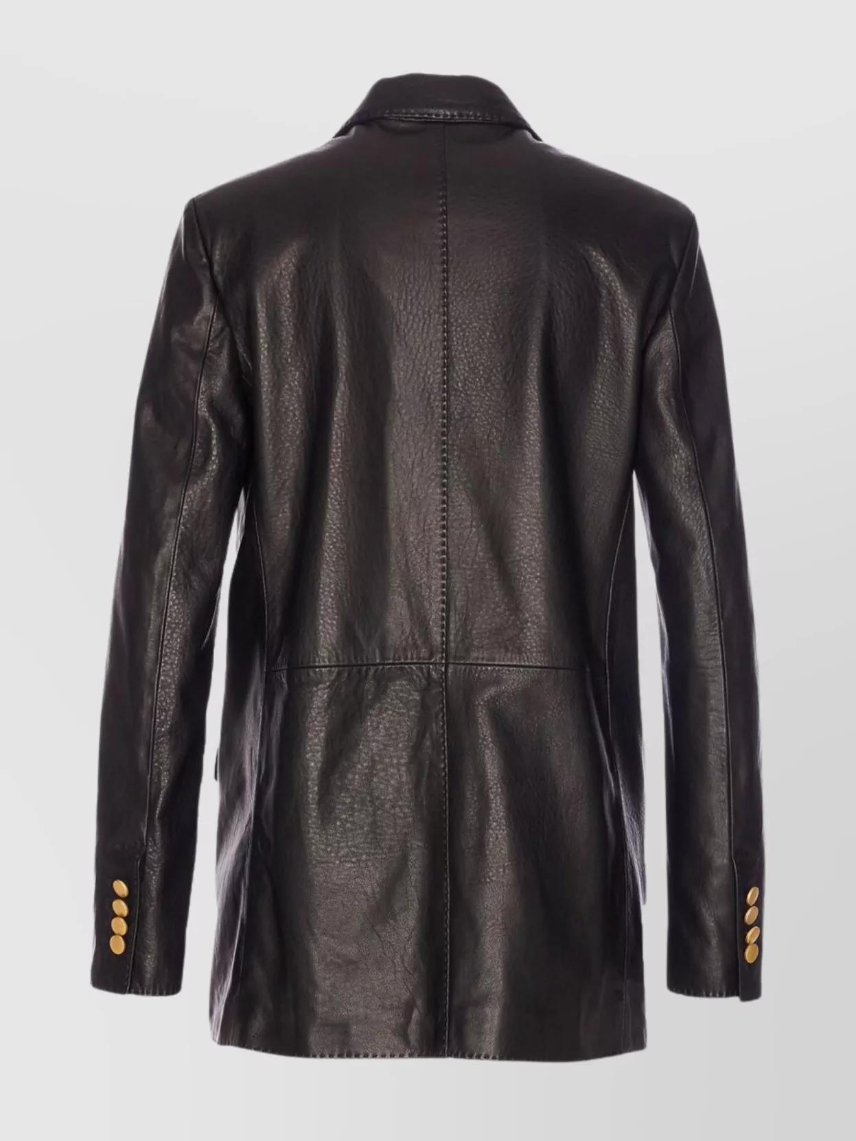 Tagliatore Double-breasted V-neck Long Sleeve Jacket In Brown