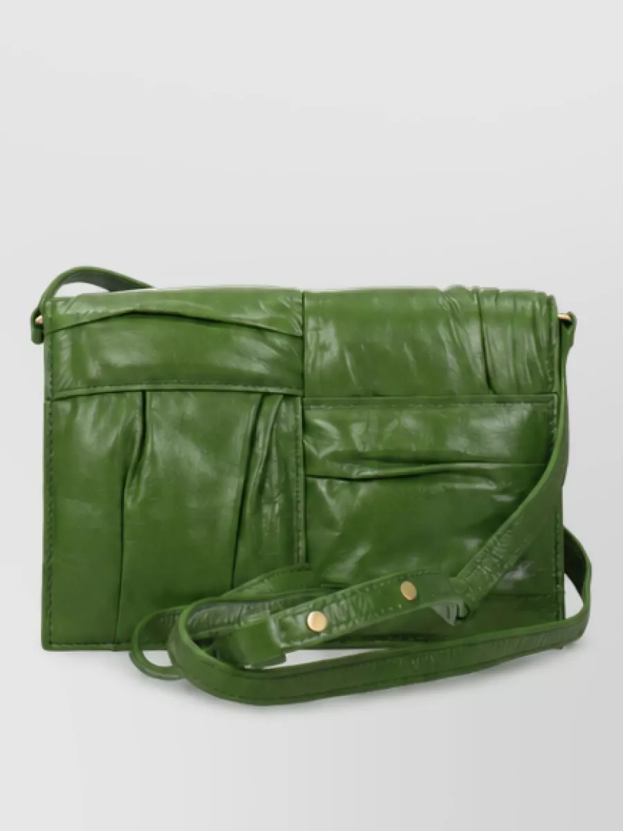 Bottega Veneta Cassette Leather Cross-Body Bag
