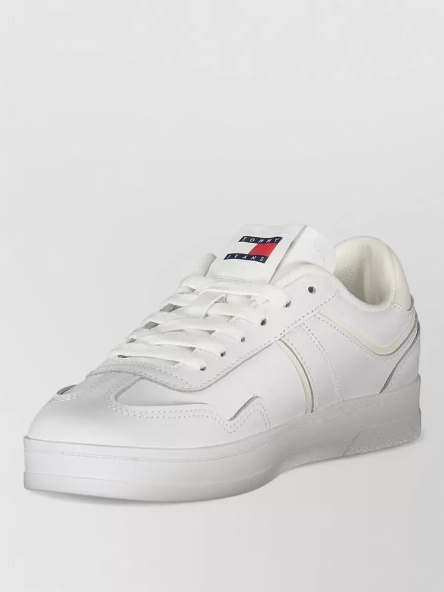 Tommy Hilfiger Synthetic Leather Low-Top Sneakers