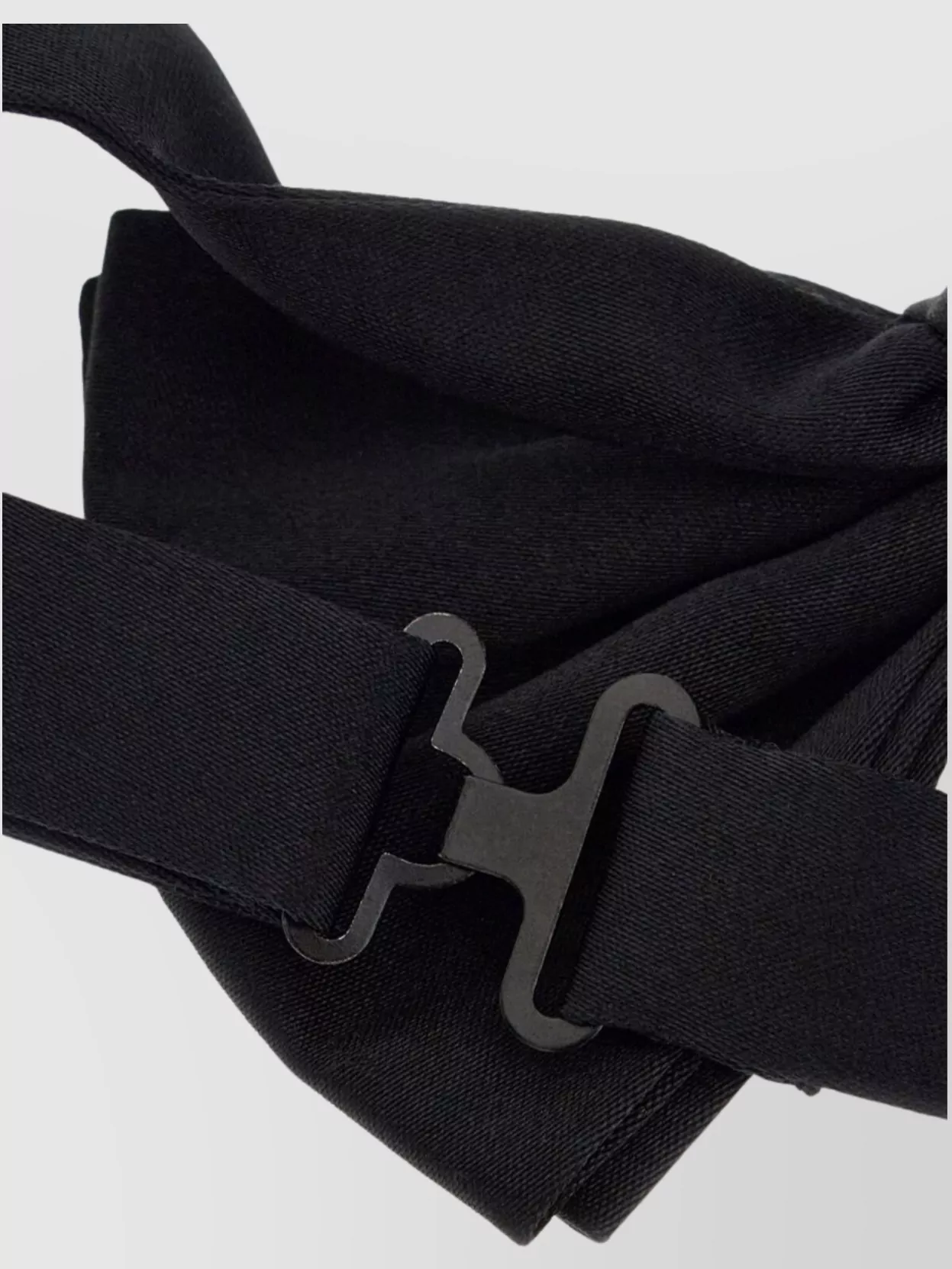 Dolce & Gabbana Pre-tied Silk Bow Tie In Black