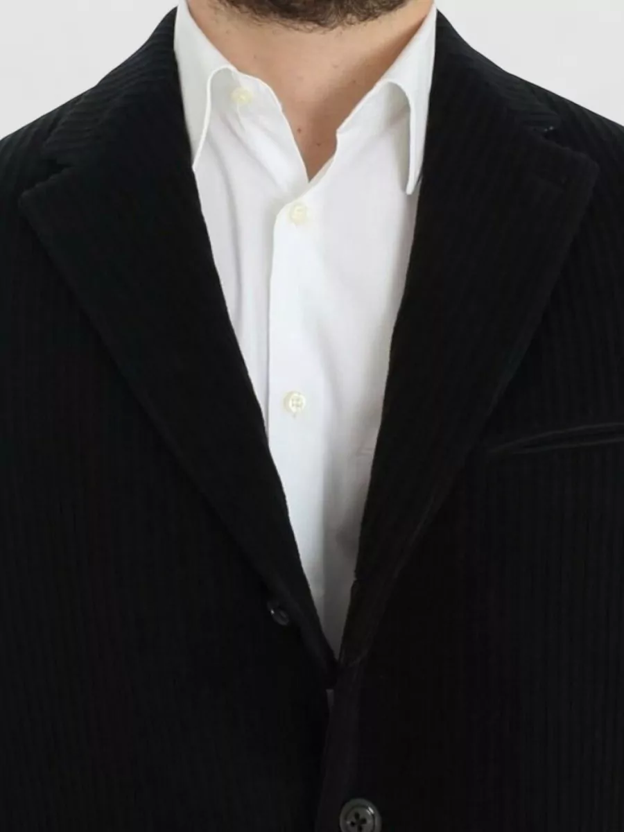 Dolce&Gabbana Cotton Silk Ribbed Blazer