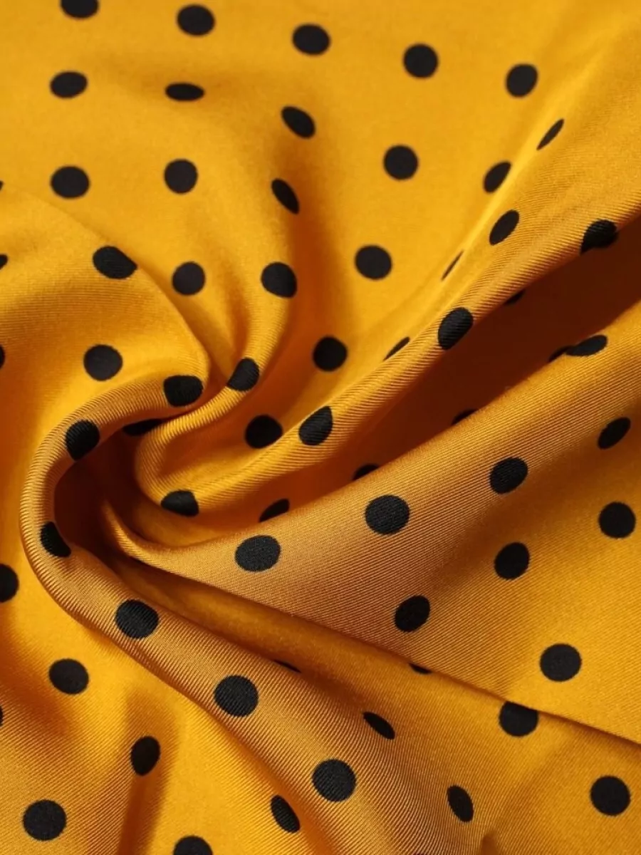 Dolce&Gabbana Silk Polka-Dot Square Scarf