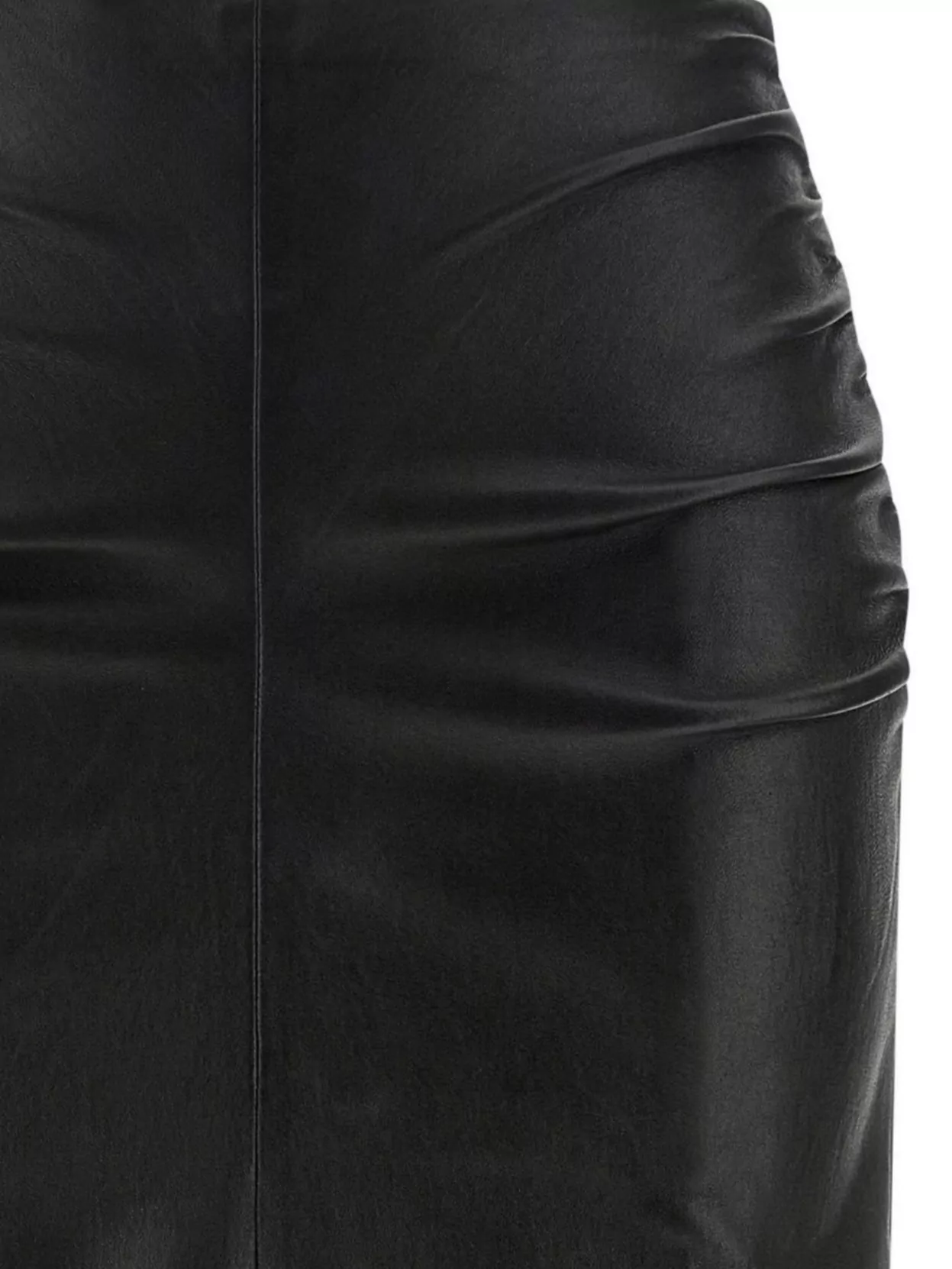 Stouls Ruched Detailing Skirt Featuring Back Slit