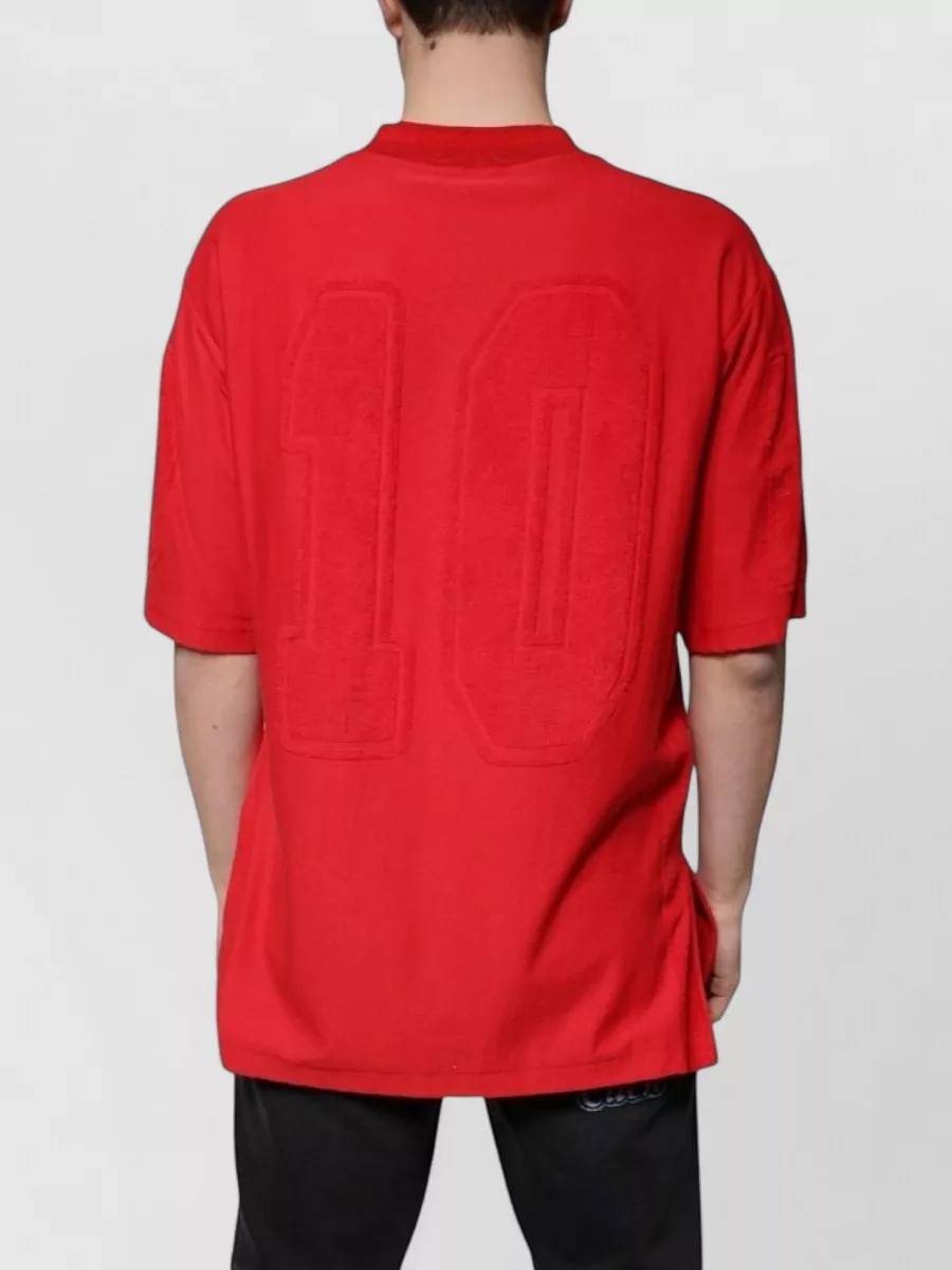 Dolce&Gabbana Cotton V-Neck Short-Sleeve T-Shirt