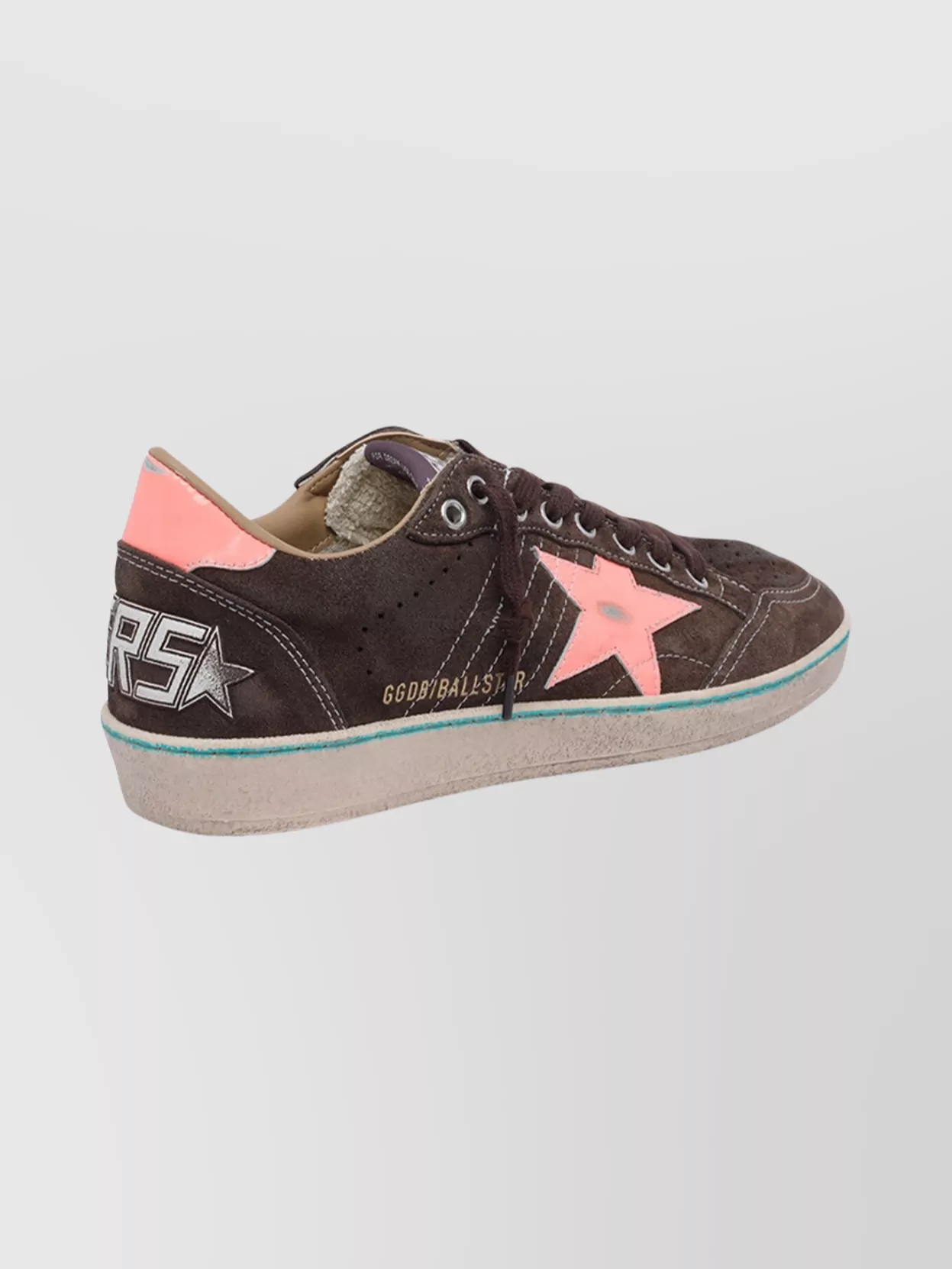 Golden Goose Low Top Sneakers With Round Toe Design