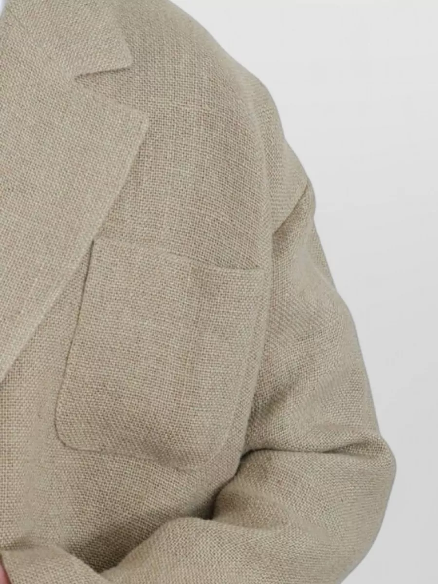 Dolce&Gabbana Jute Single-Breasted Blazer