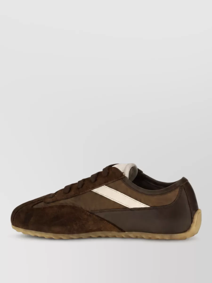 Alexander Mcqueen Suede Leather Lace-Up Sneakers