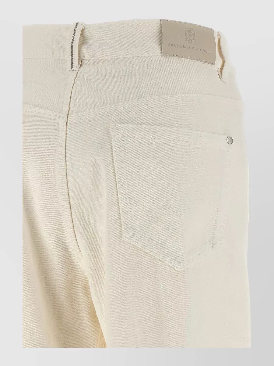 Brunello Cucinelli Contemporary Loose Jeans Flared Leg Design