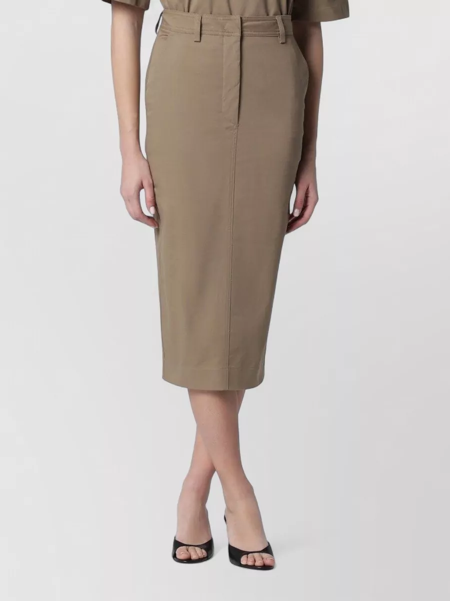 Thelatest Cotton Pencil Skirt