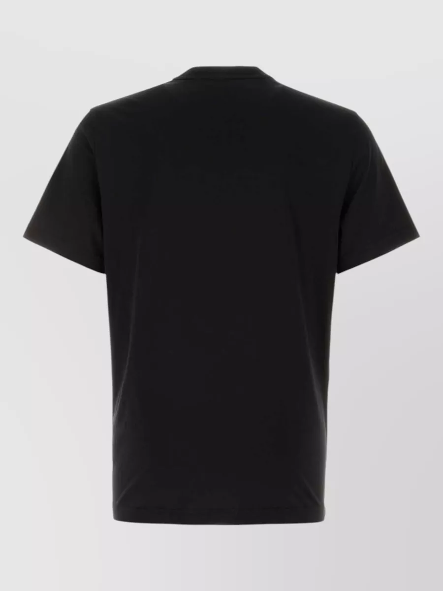 Moncler Cotton Crew Neck Short Sleeve T-Shirt