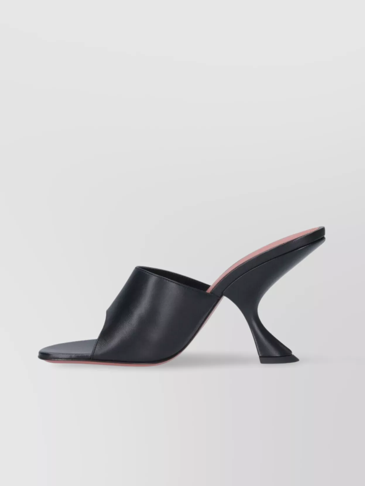 Amina Muaddi Open Toe Heel Design Pumps