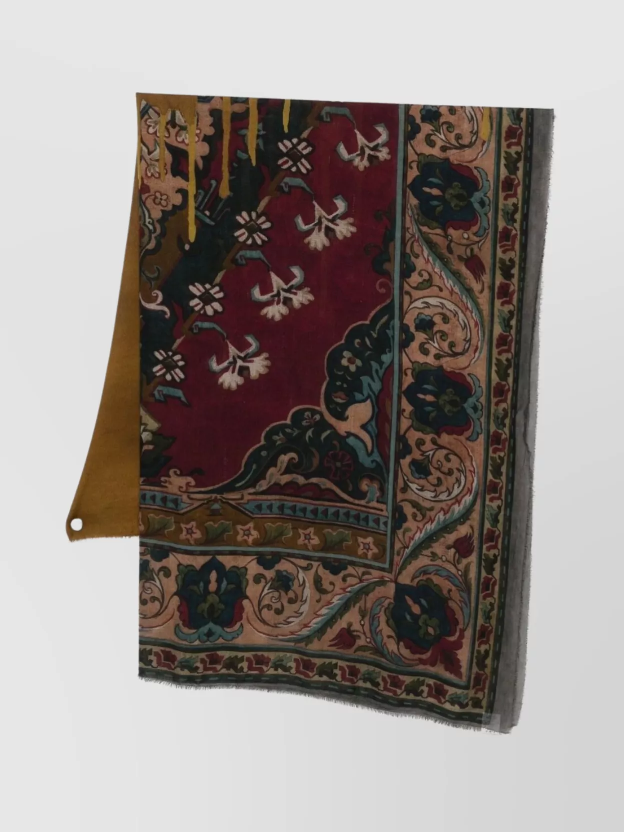 Faliero Sarti Floral-patterned Silk Scarf