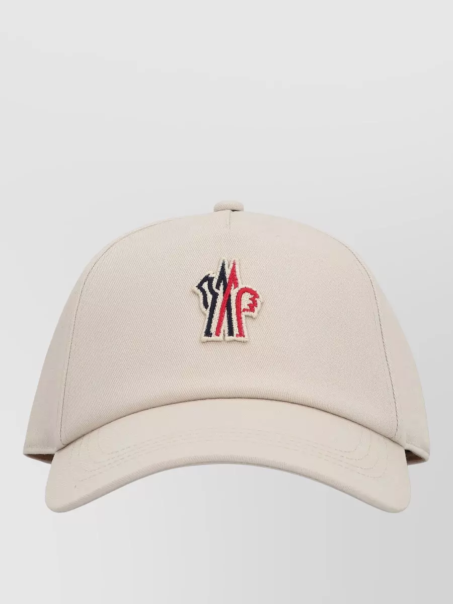 Moncler Grenoble cotton logo baseball cap