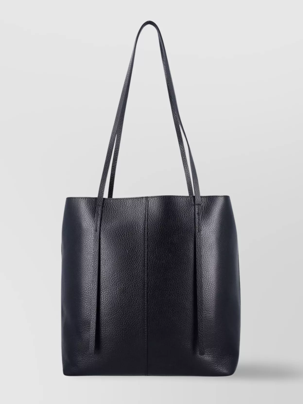 By Malene Birger Abilso Tote With Double Handles And Textured Finish