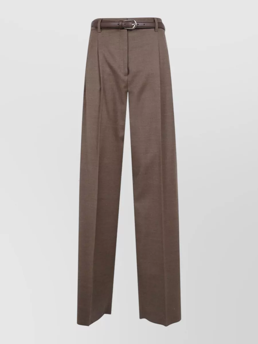 S Max Mara virgin wool tailored trousers
