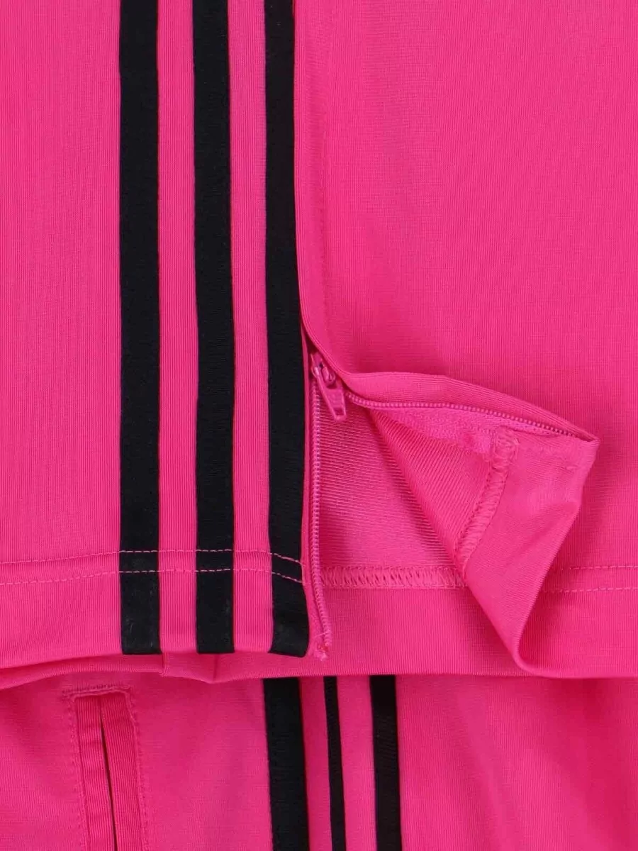 Adidas Straight Trousers Side Stripes Zip Pockets
