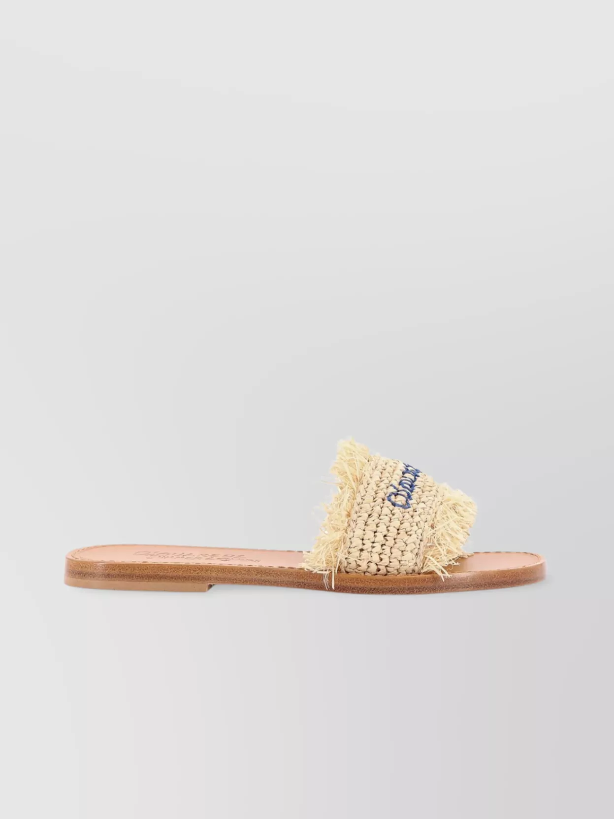 サンダル・ミュール Dsquared2 Dsquared2 Summer Lovers Natural Rafia Flat Sandals Dsquared2 Summer lovers natural rafia flat sandals | The