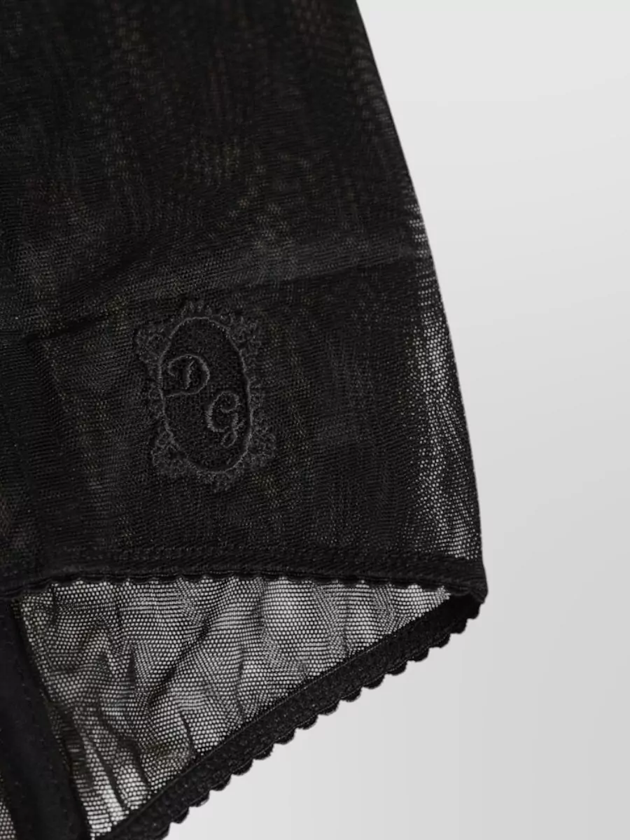 Dolce&Gabbana High-Waist Mesh Briefs