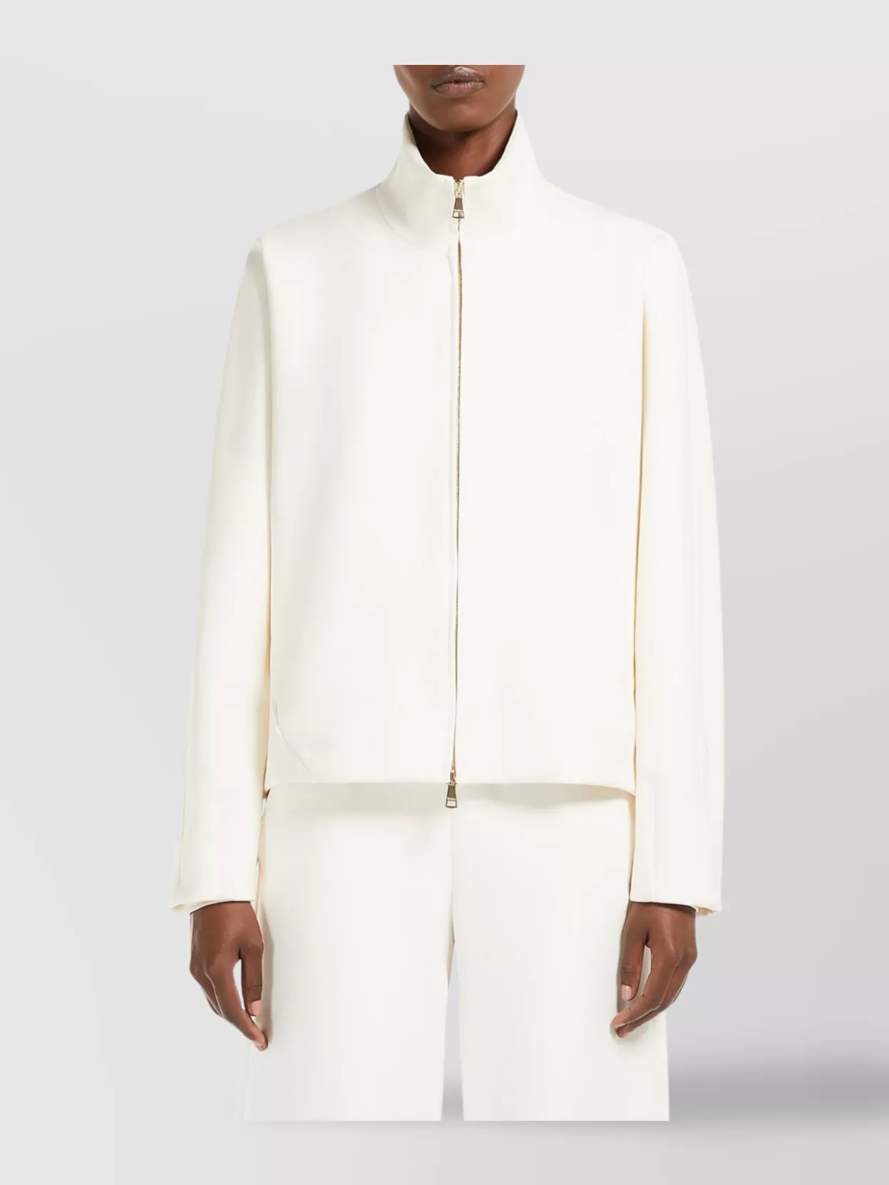 Max Mara Knitwear High Neck Kimono Sleeves