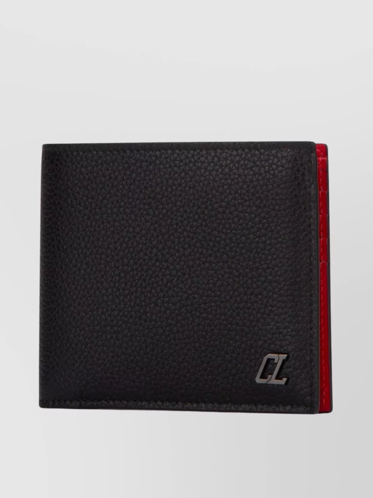 Christian Louboutin Coolcard Wallet Bi-fold Textured Finish