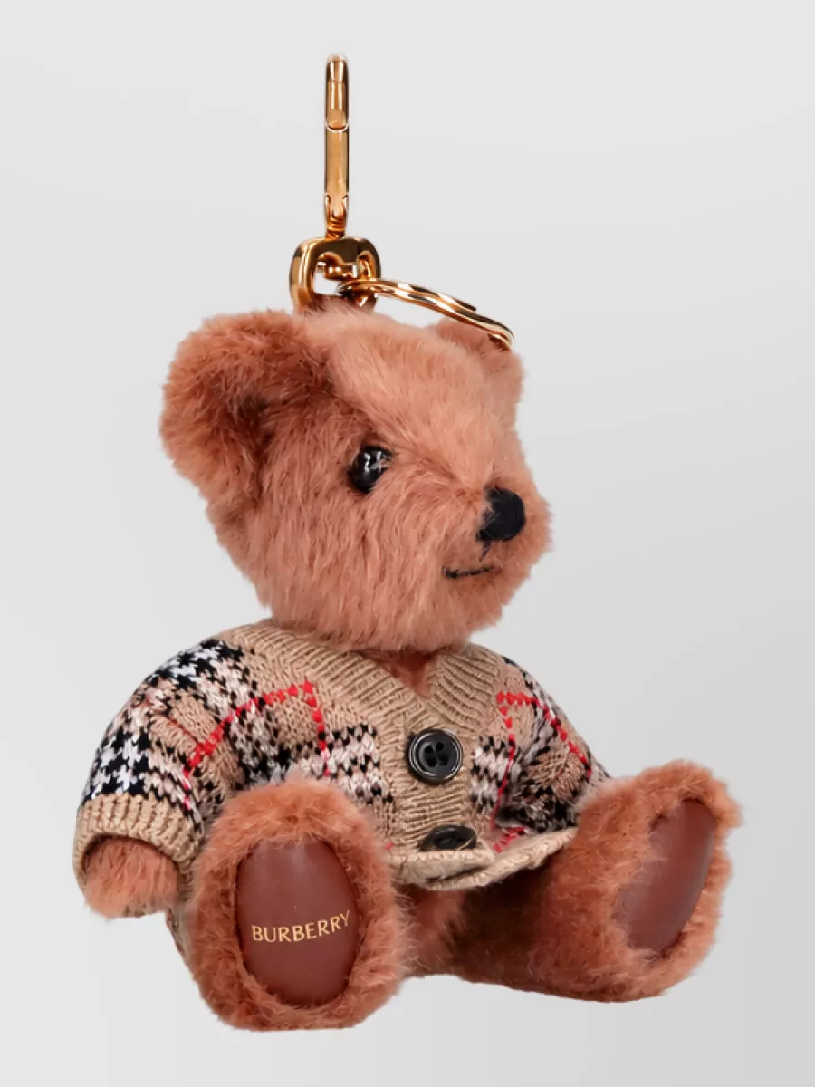 Burberry Wool Cardigan Keychain