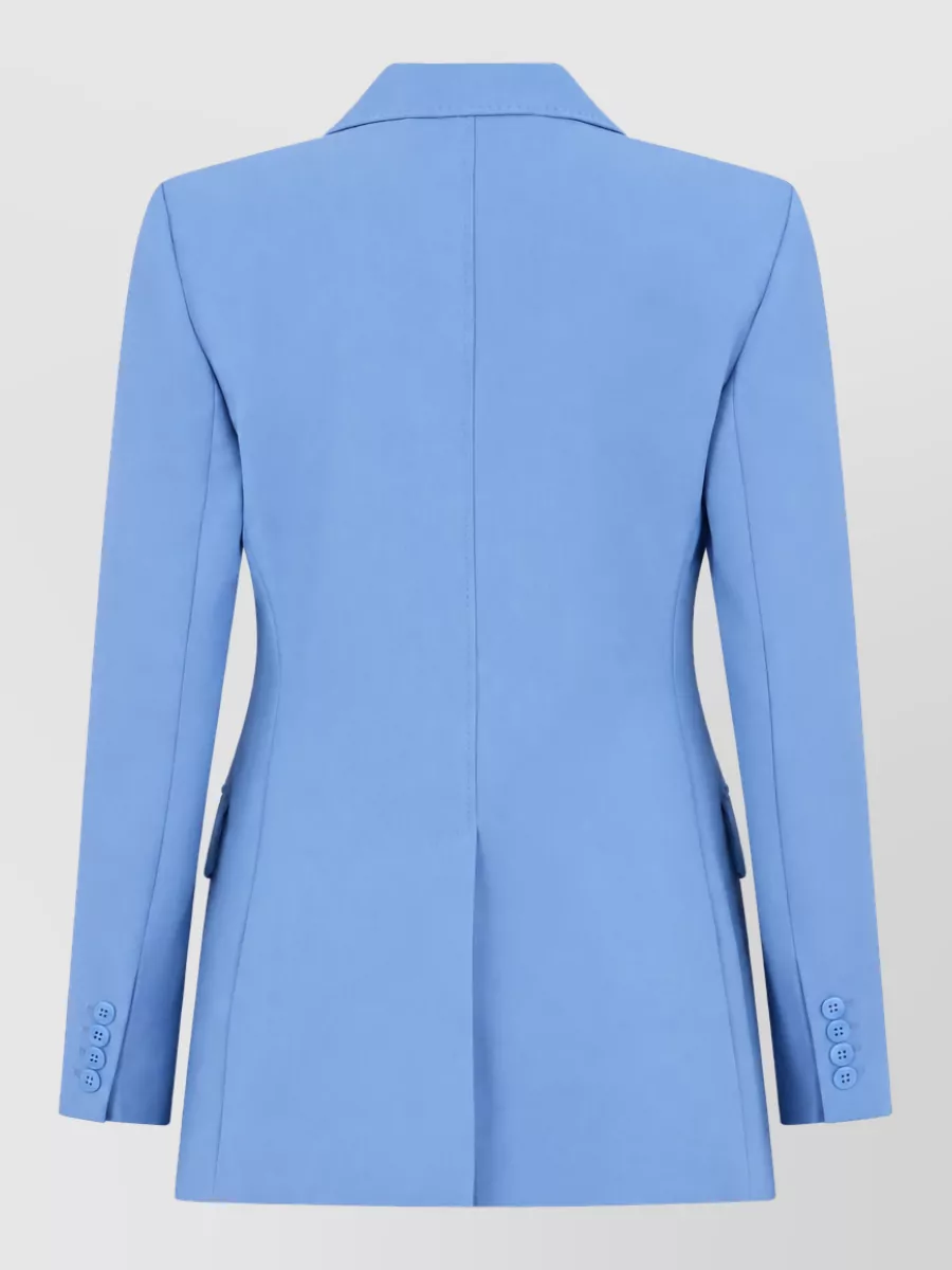 S Max Mara Wool Double-Breasted Blazer