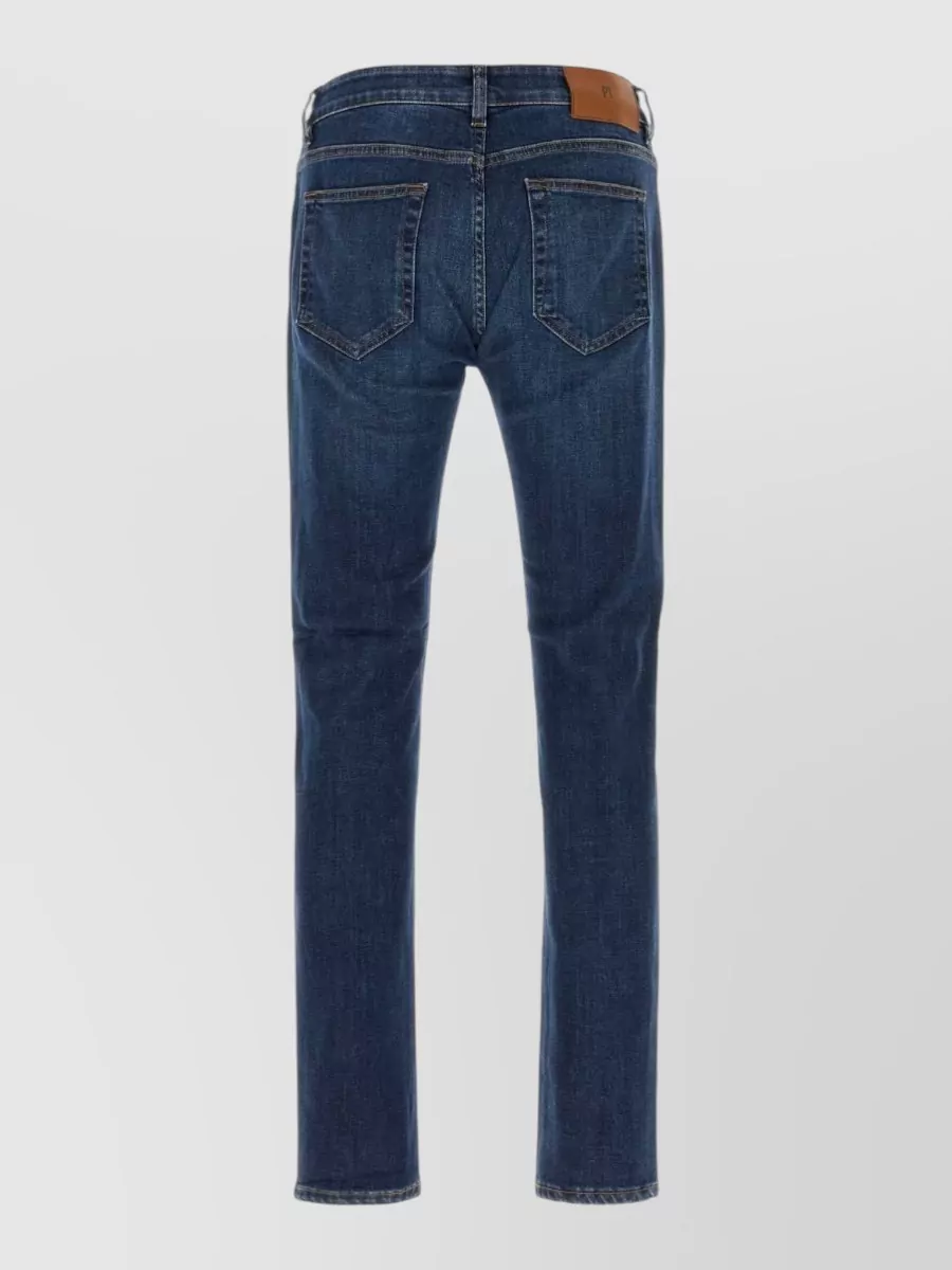 Pt Torino Denim Straight-Leg Trousers