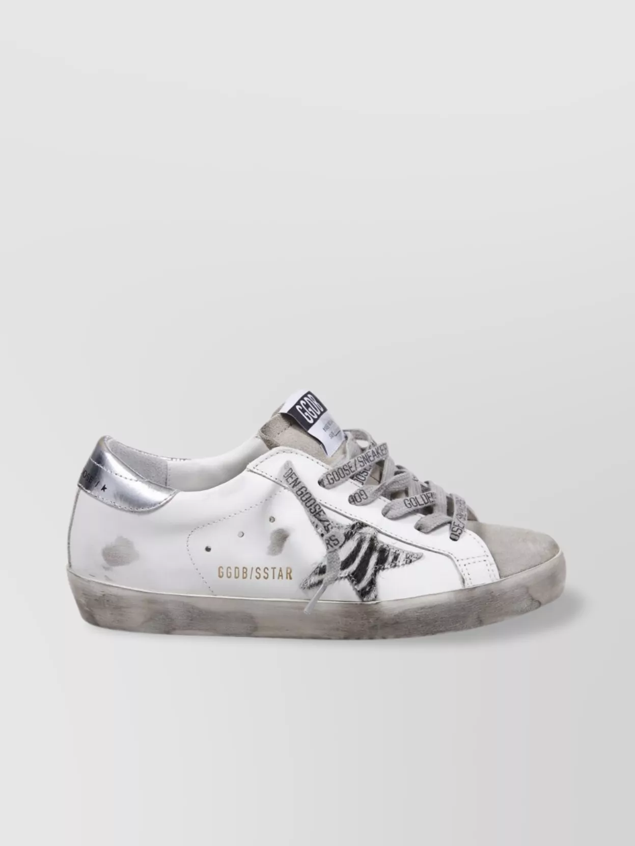 ゴールデングース superstar Golden Goose Superstar zebra star sneakers | The Fashion Square