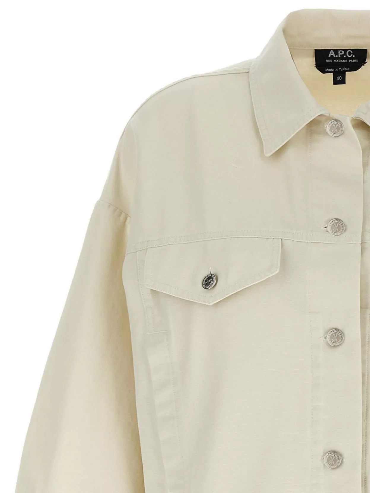 Apc 'jacket Chest Pockets Collared Design'