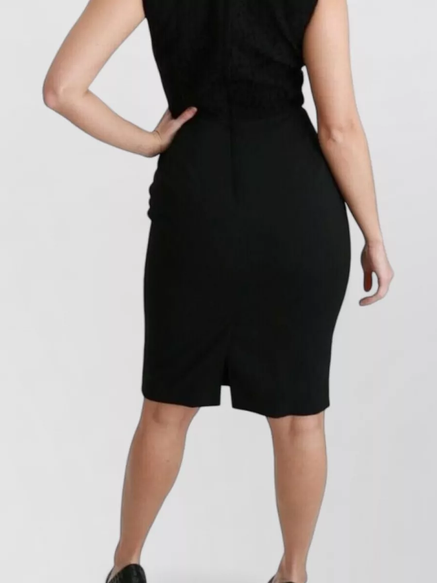 Dolce&Gabbana Lace Sleeveless Knee-Length Dress