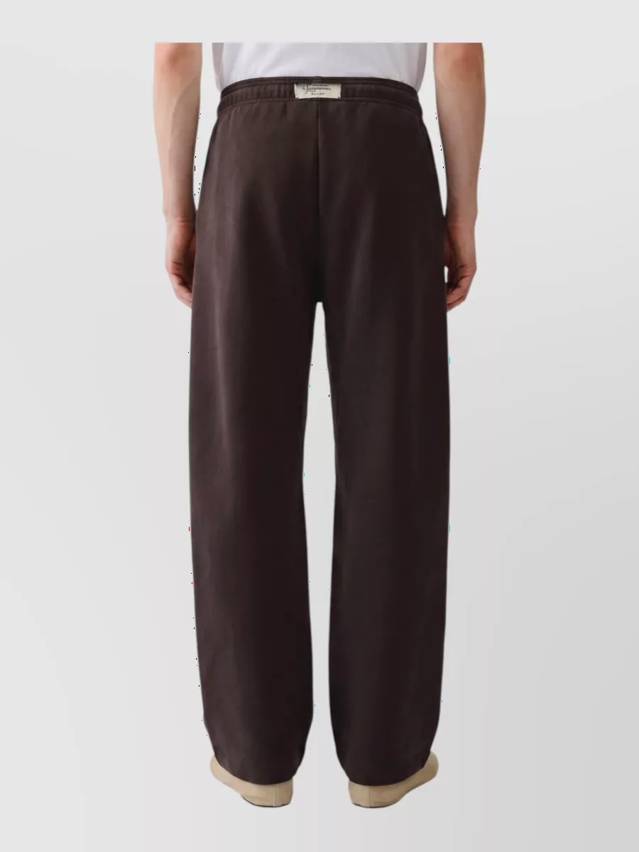 Jacquemus Cotton Mid-Rise Regular-Fit Jogging Pants