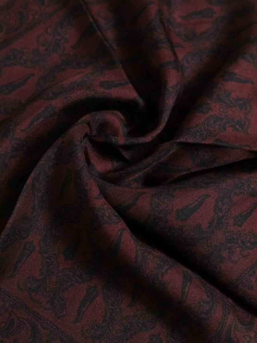 Dolce&Gabbana Silk Printed Pocket Square